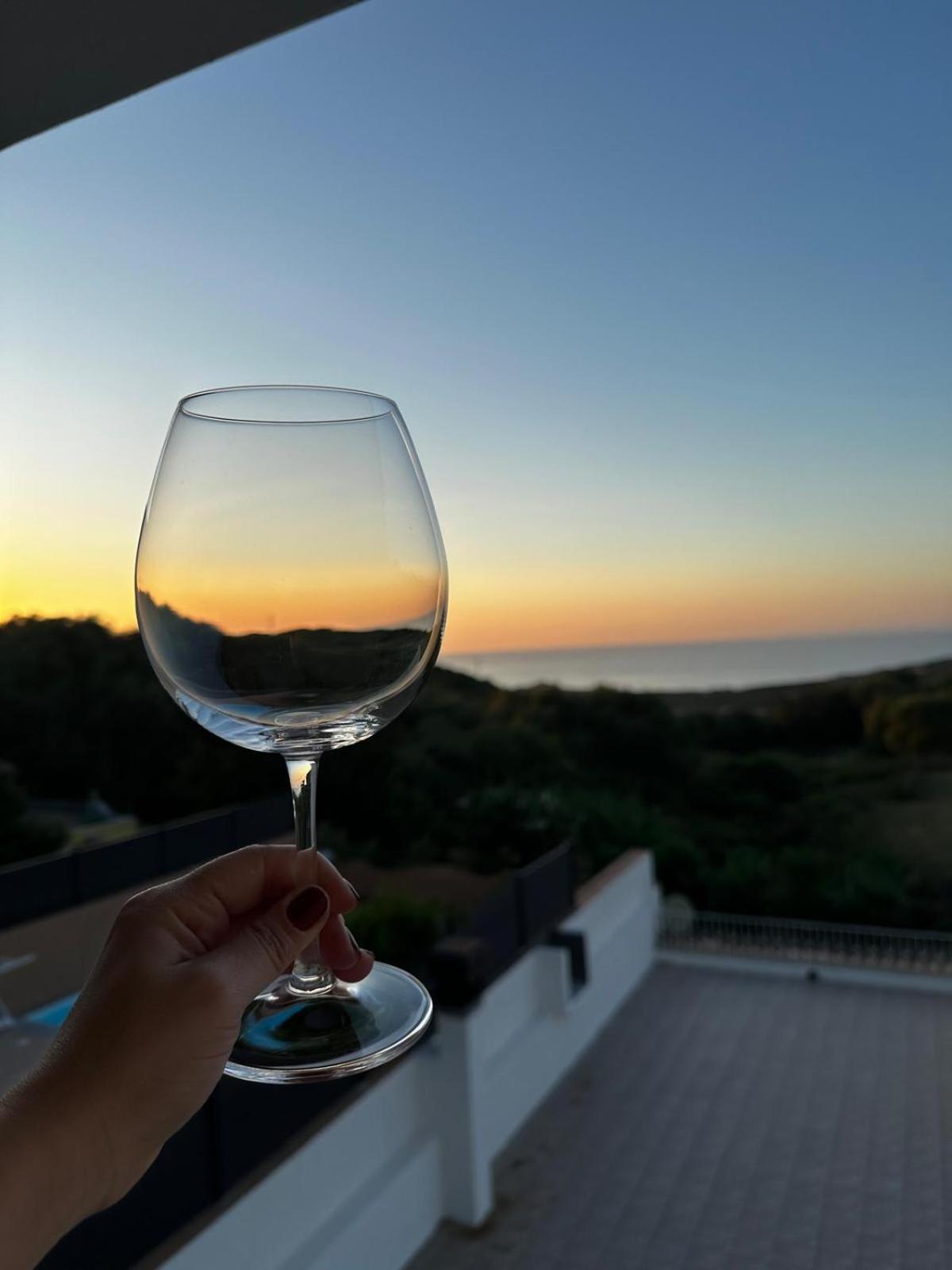 Costa Rossa View Sunset Villa Cascabraga Bagian luar foto